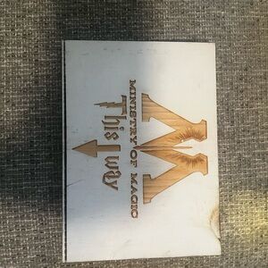 Wooden Ministry of Magic Harry Potter Sign